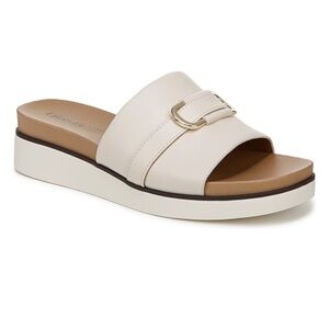 LifeStride Women’s Genevieve Square Open Toe Sandals- Size 7M